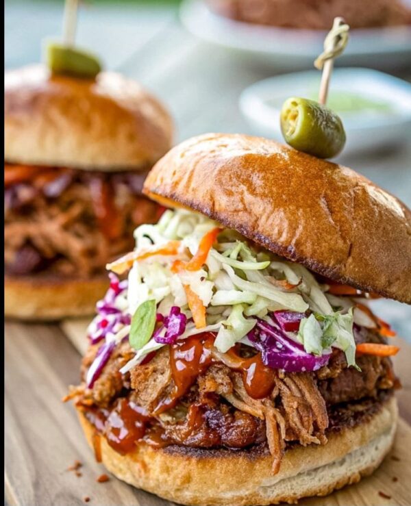 Shredded BBQ Beef Sandwich
