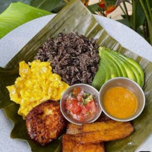Nicaraguan Breakfast — "El Tipico"